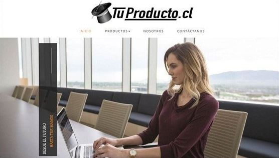 Sitio Web TuProducto.cl | Desarrollado por Bilbao Labs